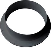Flens 315mm PVC/ Kunstof rond - 31,5cm Grijs of zwart Ventilatie Buis Koppelstukken Lucht Techniek