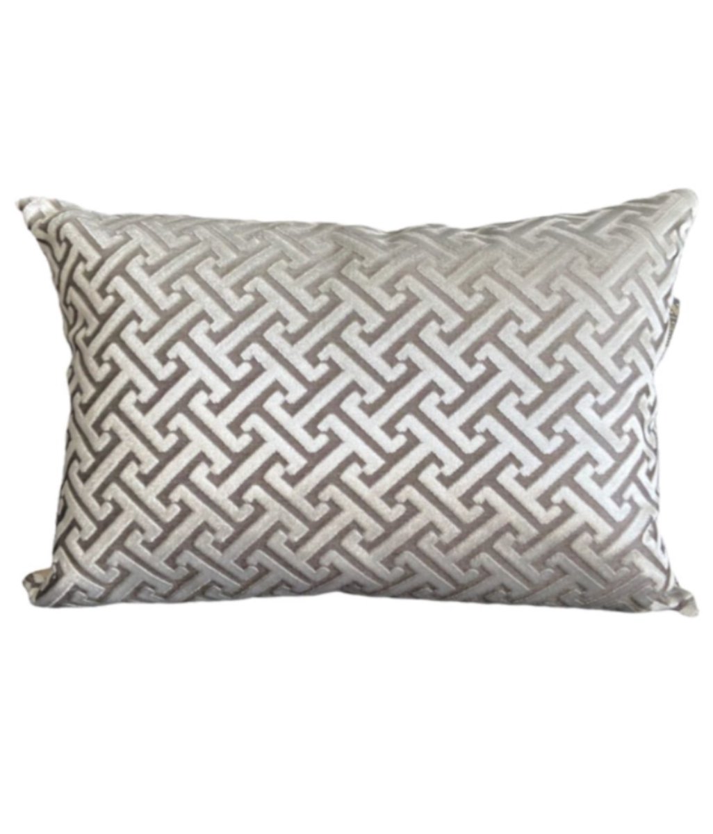 Zippi Design Beach Sierkussen 40x60 cm (large) kleur wit, creme, beige, zand, goud