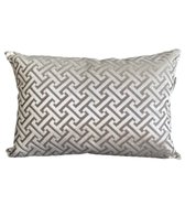 Zippi Design Sierkussen décoratif en velours Graphite 40x60 cm couleur gris graphite