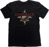 Godsmack - Sun Logo Heren T-shirt - 2XL - Zwart
