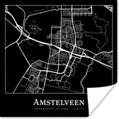 Poster Amstelveen - Plan de la ville - Plan - Plan - 30x30 cm