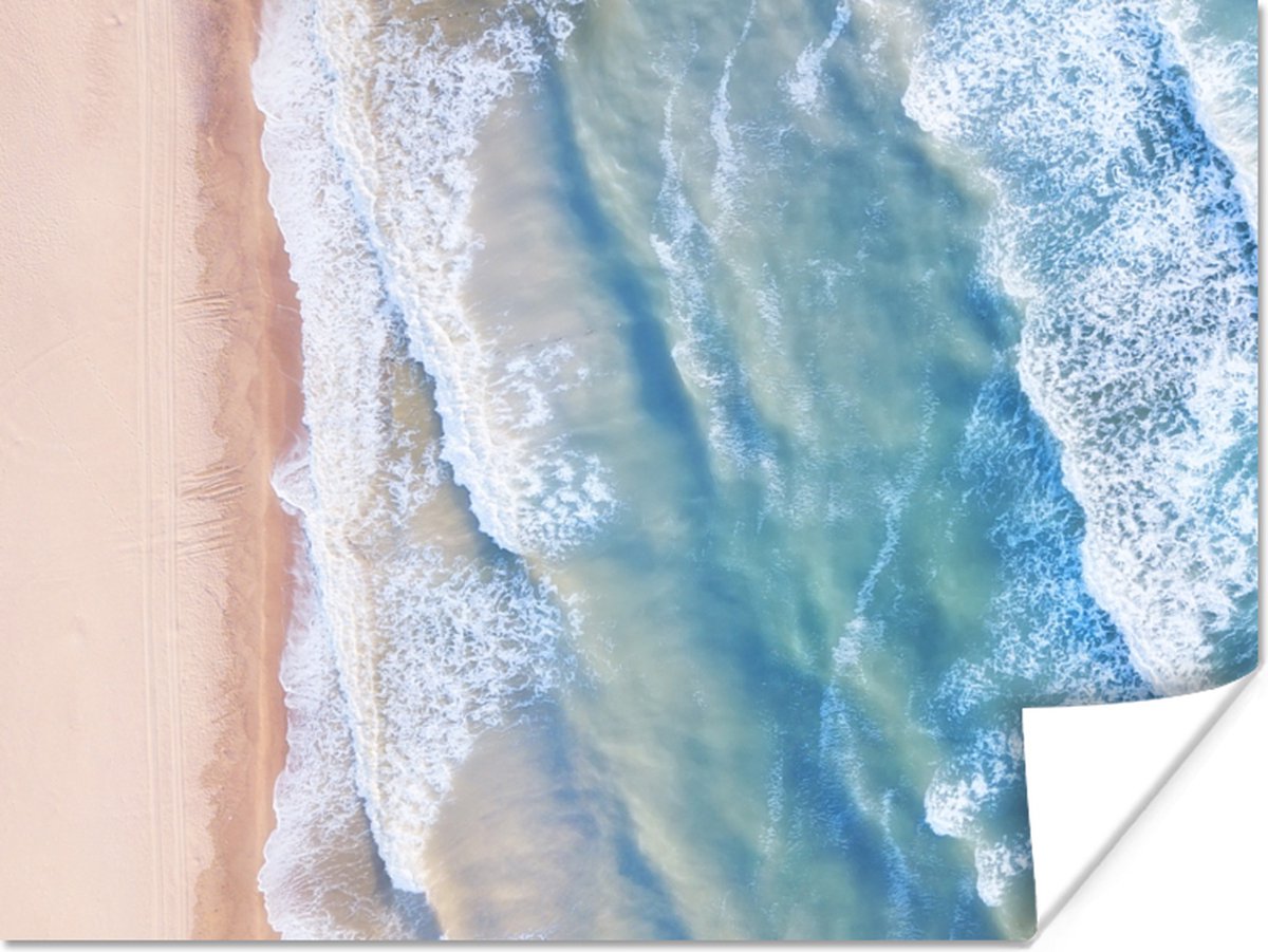 Poster Strand - Water - Zee - 40x30 cm