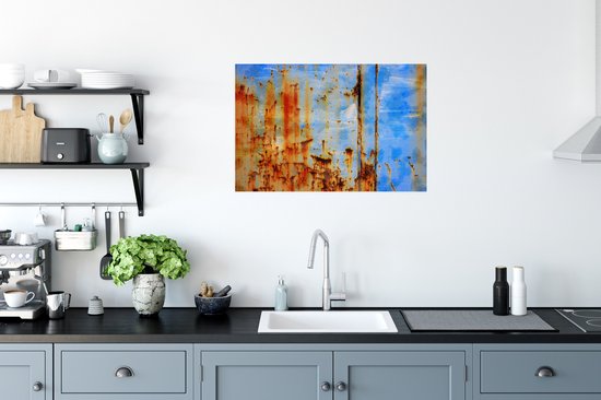 Affiche Acier - Rouille - Vintage - 60x40 cm