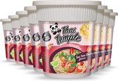Thai Temple® | 24 x 60 gr Panda Noodles in Cup | TOM YUM GARNALEN | instant noedels in cup | Tom Yum shrimps