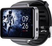 DrPhone SWX5 - 4G / GPS / WiFi SmartWatch Voor Mannen - Face ID - 2.41"- Android 7.1 - 1GB RAM 16GB Opslag - Camera - Zilver