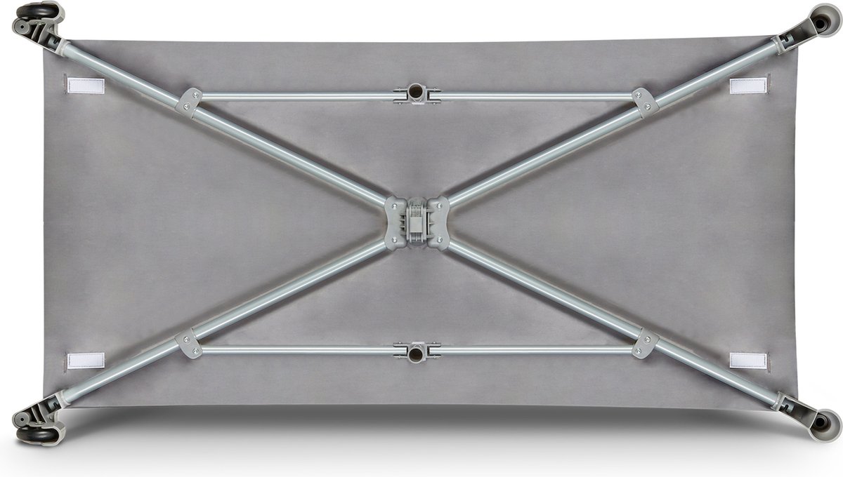 Lionelo Stefi Campingbedje 3 in 1 - Baby Bed / Inklapbare Box / Reisbedje - 60x120 cm - 0-36 maanden / tot 15 kg - MET comfort MATRAS - Zij-ingang met rits - Wielen - Transporttas - Babybed Babybox Ledikant thumbnail 3