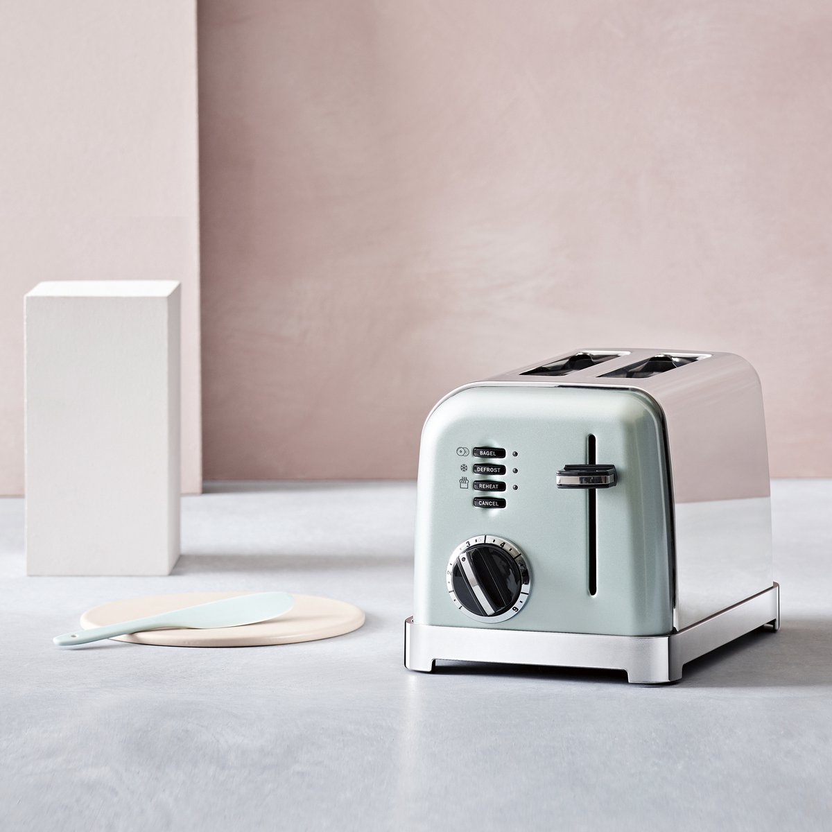 Cuisinart - 2 Slice Toaster Broodrooster - 2 sleuven - Ontdooifunctie - Bagelfunctie - 6 standen - Groen thumbnail 4