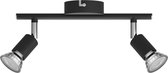 Philips Limbali opbouwspot - 2-lichts - zwart