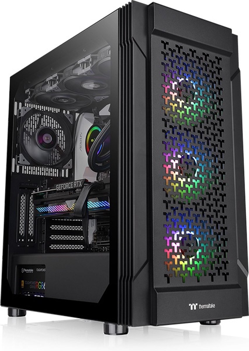Thermaltake Versa T27 TG ARGB Midi Tower Zwart