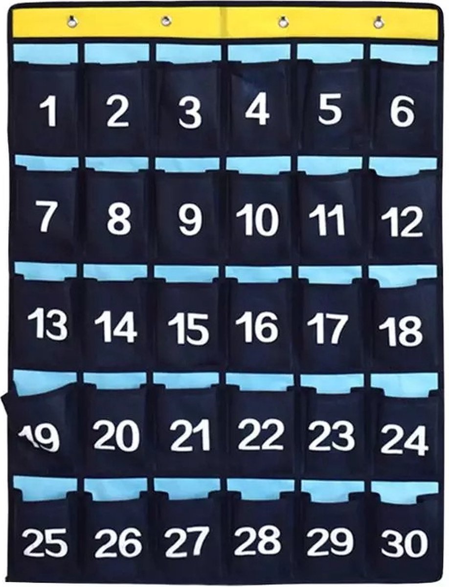 Opbergtas met 30 vakjes / TelefoonTas - Marine