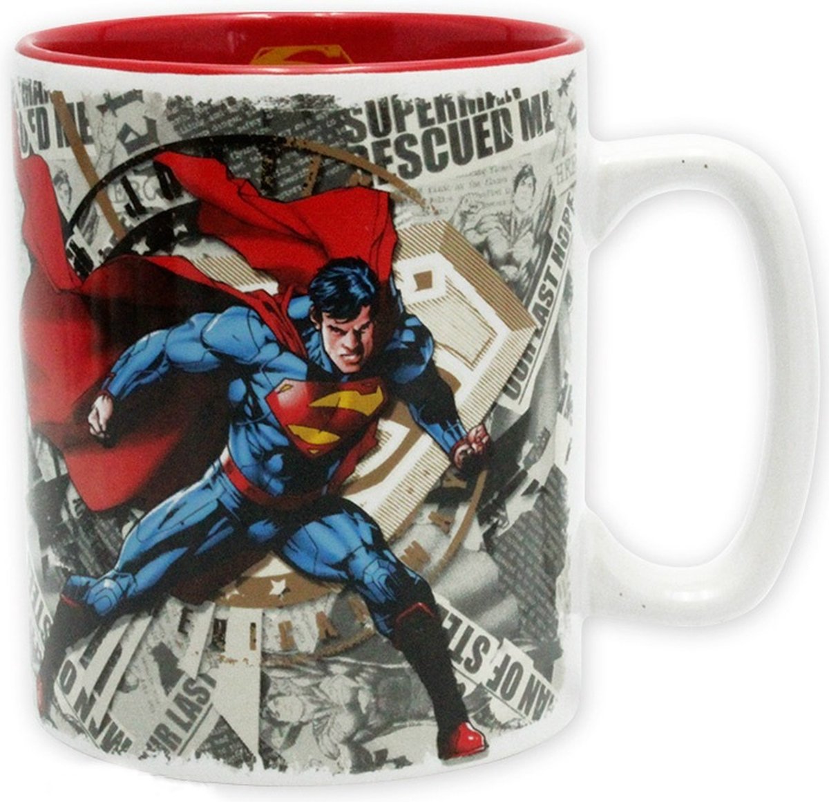 Batman Superman Unisex Kop - meerkleurig - Standard
