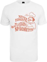 Mister Tee - Spaghetti Heren T-shirt - XL - Wit
