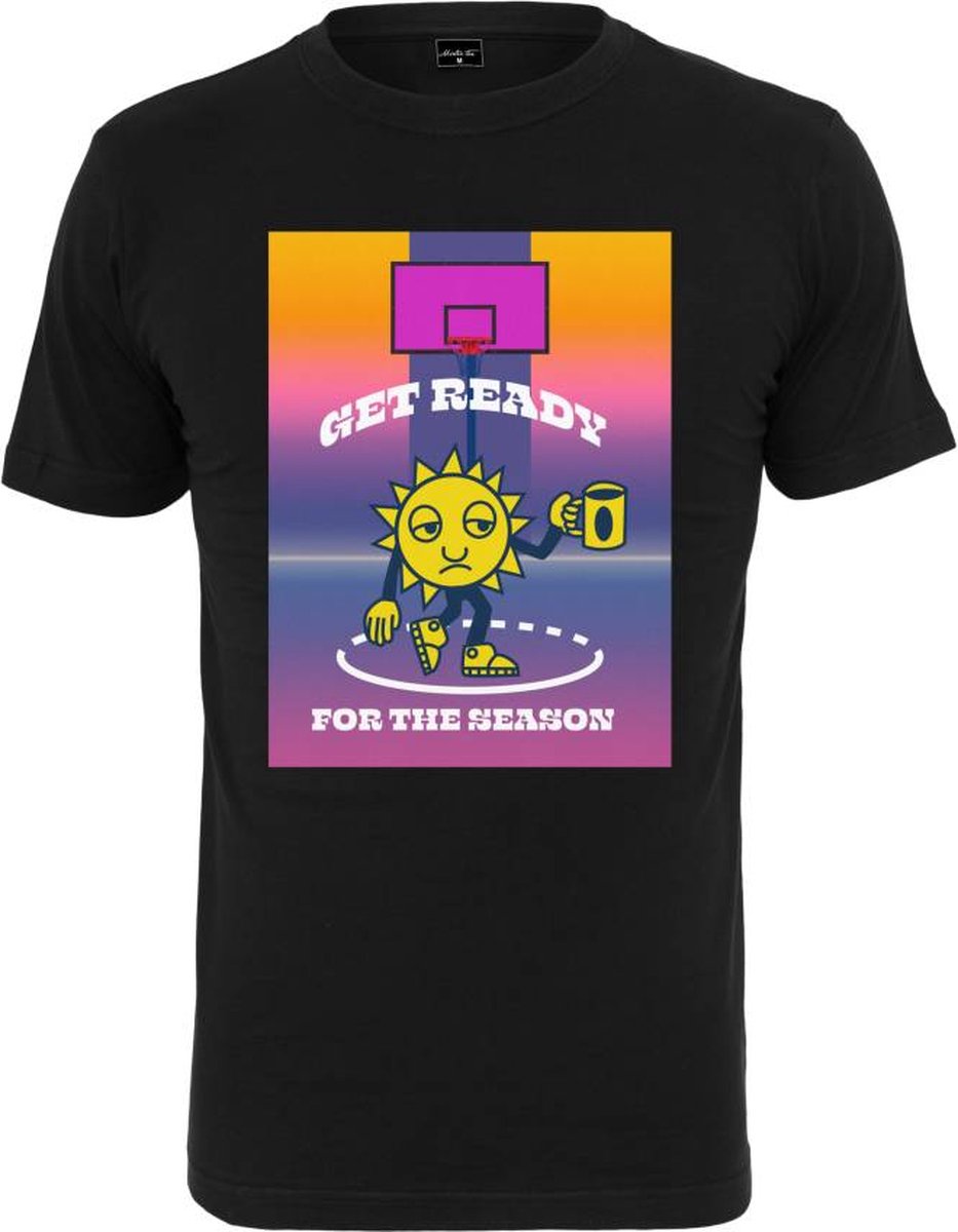 Mister Tee Ready For The Season Heren T-shirt L Zwart