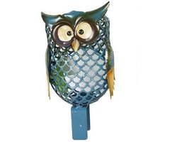 Tuin uil-blauw-tuindecoratie-Animal King