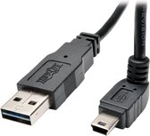 Tripp Lite UR030-003-DNB USB-kabel 0,91 m USB 2.0 USB A Mini-USB B Zwart
