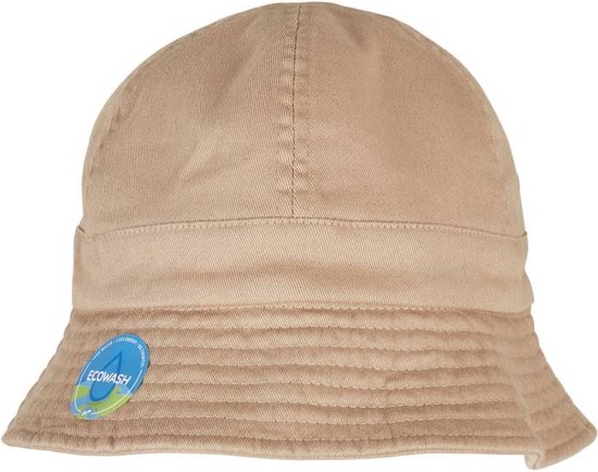 Urban Classics - Eco Washing Flexfit Notop Tennis Hat Bucket hat / Vissershoed - Groen