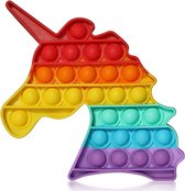 Paquet de Toys POP IT® Fidget 3 pièces - Haricots - Jouet Pop It Fidget - Couleur aléatoire - Avec pendentif