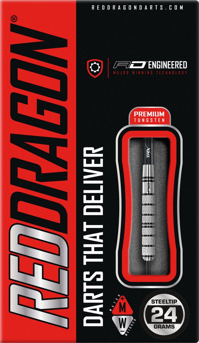 Red Dragon Crusader 80% - Dartpijlen van Red Dragon — afbeelding 2