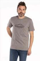Brooklyn - Grijze T-shirt Porsche 911 SC Targa | Auto | Oldtimer | Rally | Sportauto | Grappig | Cadeau - Maat L
