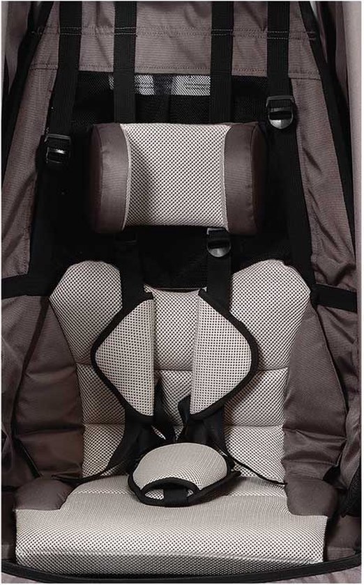 Siège XLC MonoS avec ceinture - Grijs - BSX125