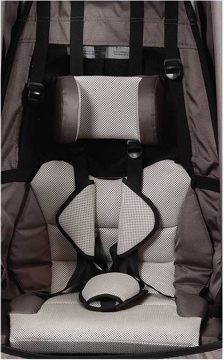 XLC BSX125 MonoS - Zitting met gordel - Grijs
