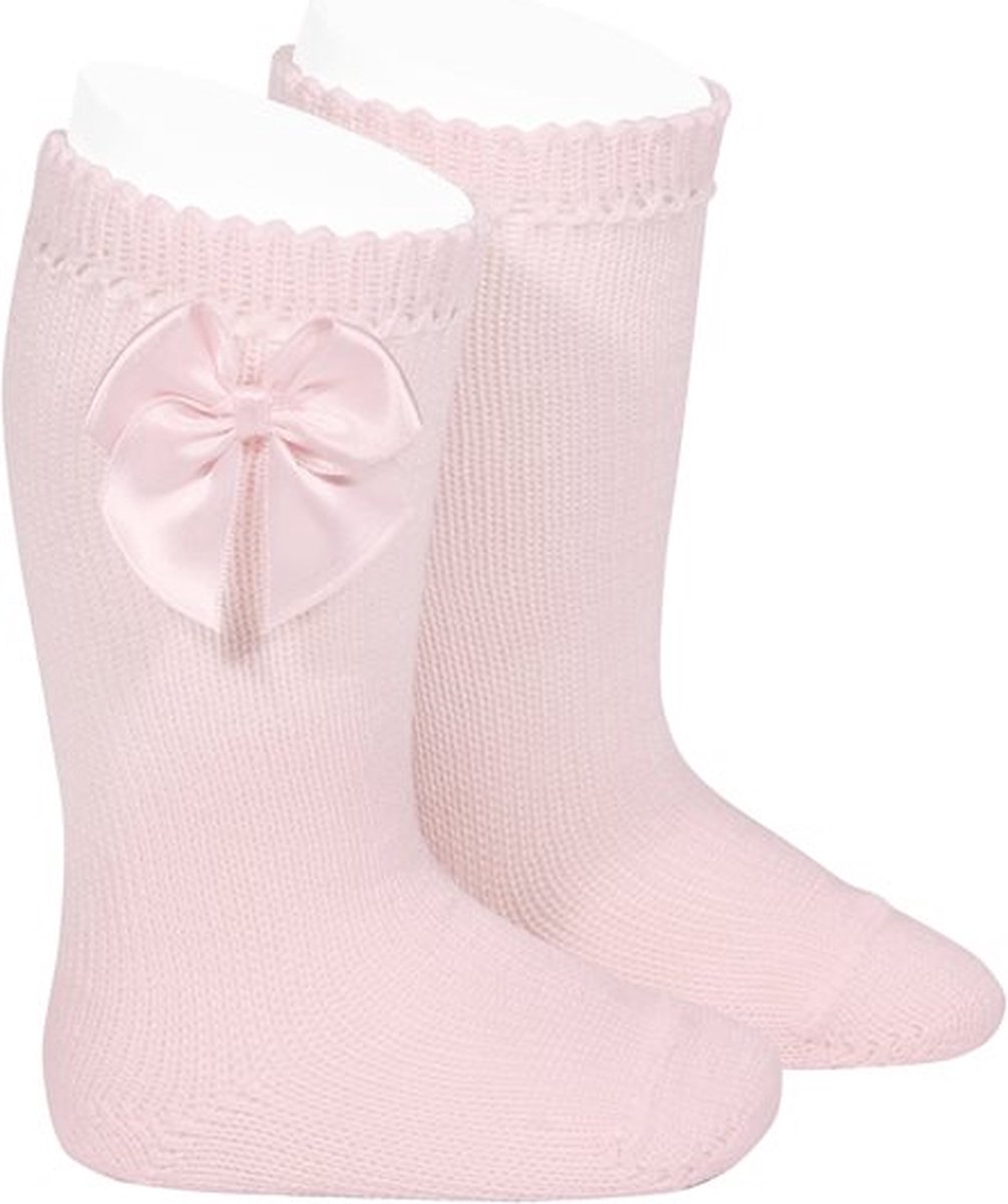 Cóndor Kniekous Cotton Strik | 2551/2 | Roze | 27-30 | maat 6