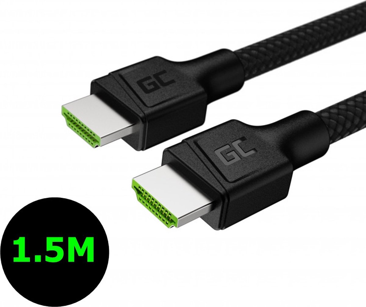 GREEN CELL HDMI - HDMI 4K 60Hz StreamPlay-kabel - 1.5 Meter