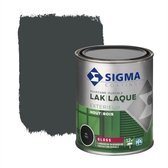 Laque' extérieur Sigma haute brillance 750 ml RAL 7021