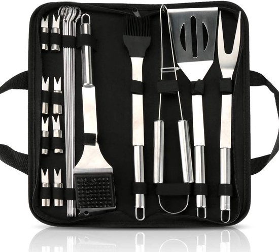 Komplette Grill-Werkzeugset Für Cobb BBQ – 4-teiliges Edelstahl-Set Mit Aufbewahrungstasche