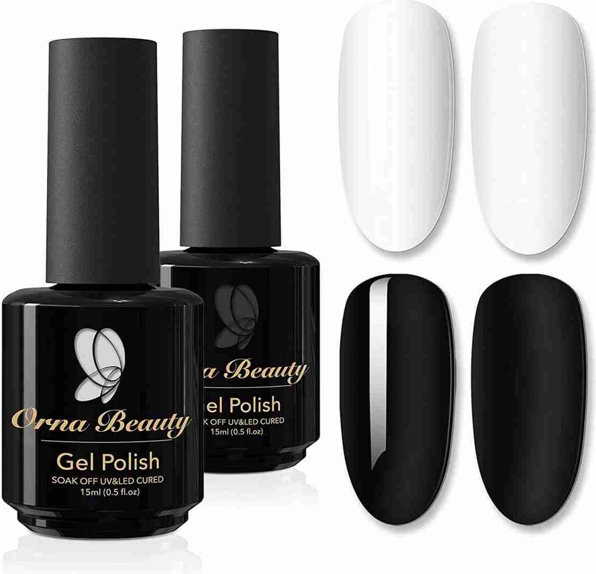Orna Beauty Dual color Zwart Wit