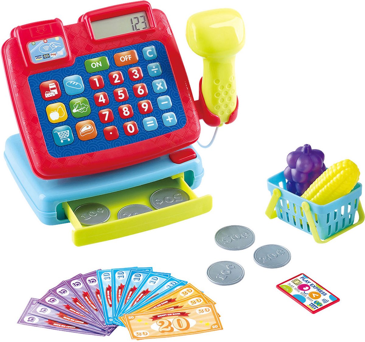 play kassa met accessoires, 26dlg.