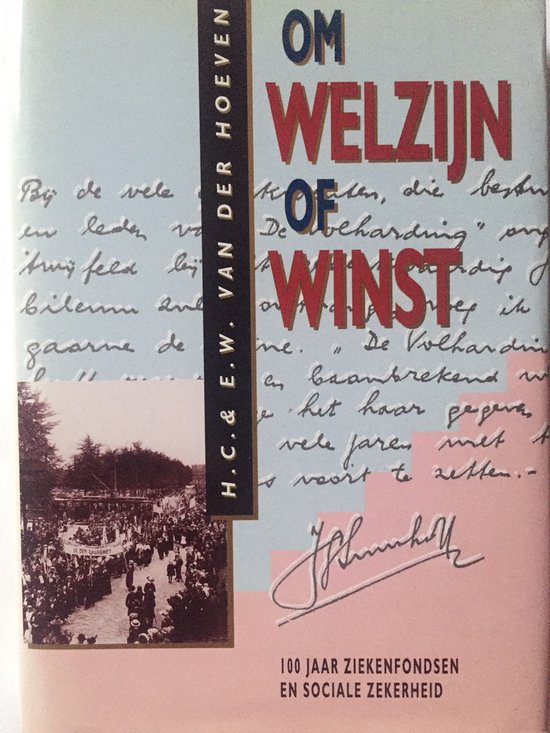 Om welzijn of winst - cover
