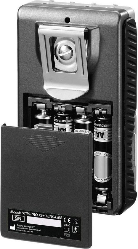 Appareil TENS 4 canaux STIM-PRO X9B Pack combo - incluant électrodes p