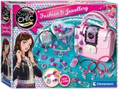 Clementoni - Crazy Chic - The jewellery workshop - armbanden maken kinderen, modeontwerpkit voor kinderen