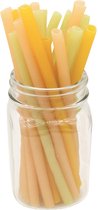 Duurzame en Eetbare Pasta Rietjes | Made in Italy | Veganistisch | Don't Get Soggy Like Paper Straws | Gluten-Free & Organic Pasta Straws | Party Straws | Disposable | Zero Waste | Large Box | 360 Straws