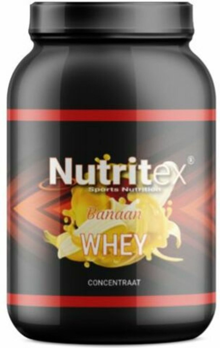 Nutritex Whey proteine banaan 750 gram