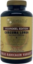 Artelle Curuma Longa Extract 285 mg 220 vegacaps