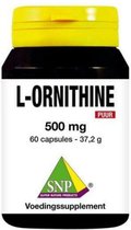 SNP L-Ornithine 500 mg puur 60 capsules