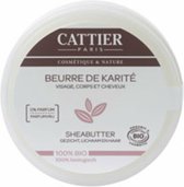 Cattier beurre de karite bio nature 100 gr