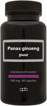 Apb Holland Panax ginseng 500 mg puur 60 vcaps