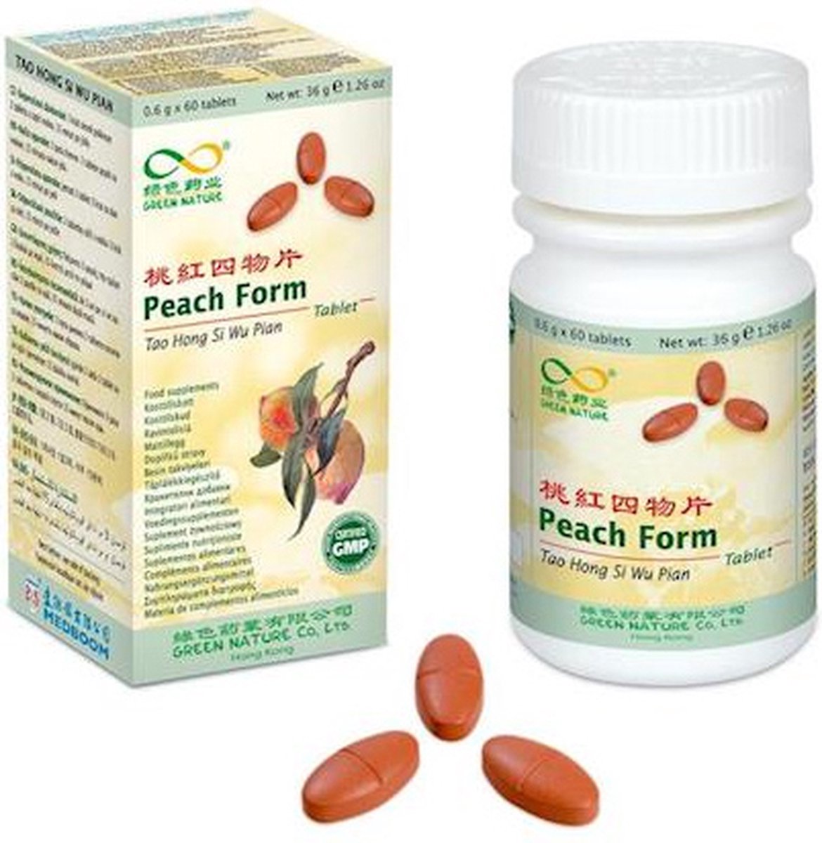 Peach Form - Tao Hong Si Wu Pian - Menstruatie pijn