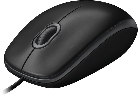 Logitech B100 - Muis - Zwart