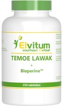 Elvitaal Temoe Lawak - 250 tabletten - Kruidenpreparaat - Voedingssupplement