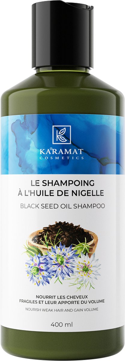 Shampoo met zwarte komijnolie Karamat Cosmetics 400 ml