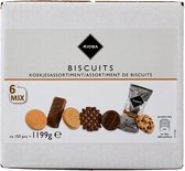 Biscuit 6mix 150 stuks