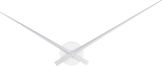 Karlsson Little Big Time - Horloge - Rond - Aluminium - Ø90 cm - Gris