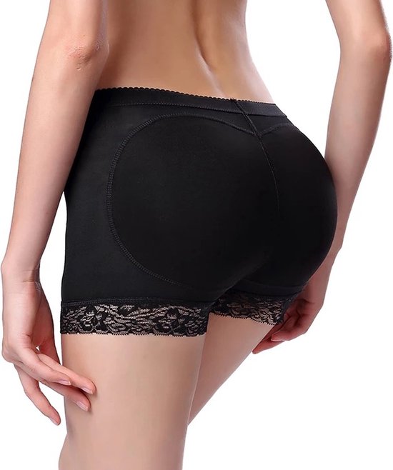 Jumada - Ondergoed met vulling - Butt lifter - Billen - Slipje - Comfortabele lingerie – Zwart - Maat XXXL
