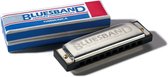 Hohner Bluesband mondharmonica C - Topmerk - Starters - prijs/kwaliteit - onderhoudarm - kunststof kam - Met 30dagen gratis online-les
