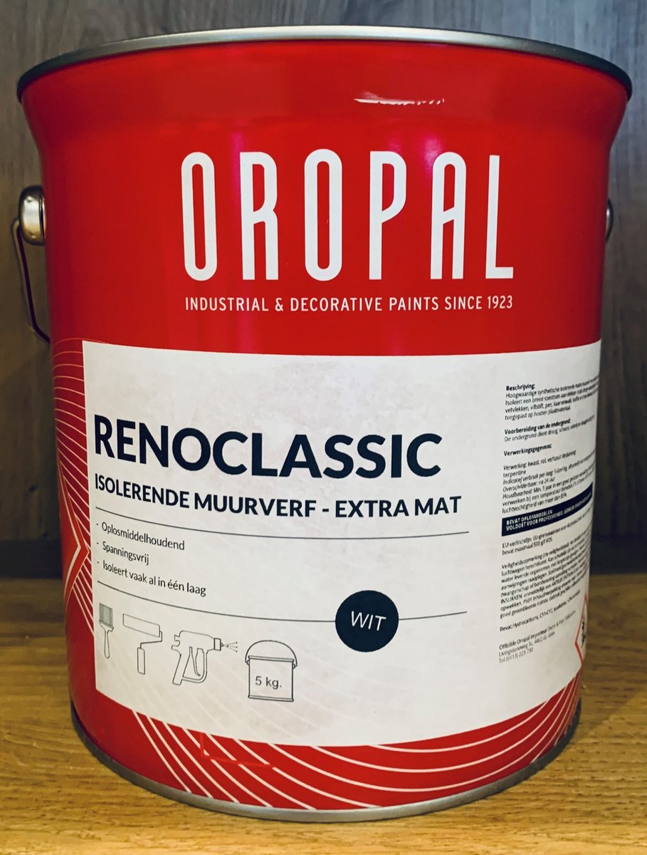 Oropal Renoclassic 25 (isolerend) 5kg. wit