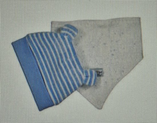 Blue Seven Muts en Slabbetje Maat 68 blauw